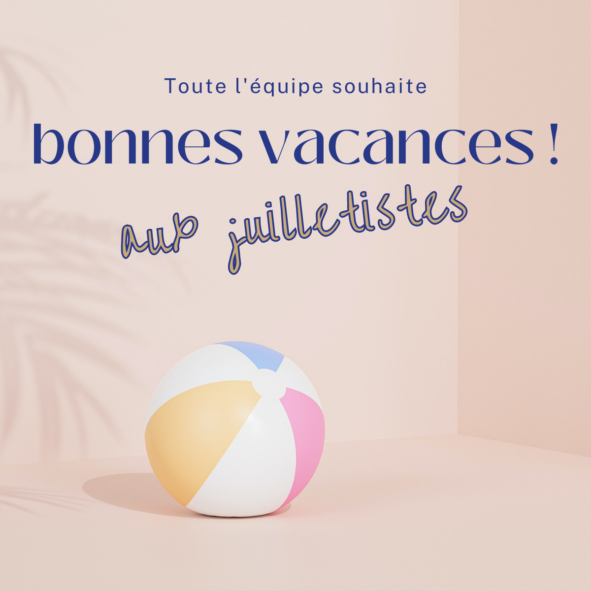Bonnes Vacances Aux Juilletistes Alessia RH Bonnes Vacances Aux Juilletistes Alessia RH