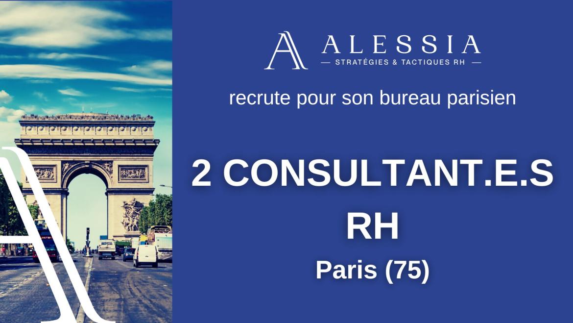 Offre d'emploi Consultants RH Paris