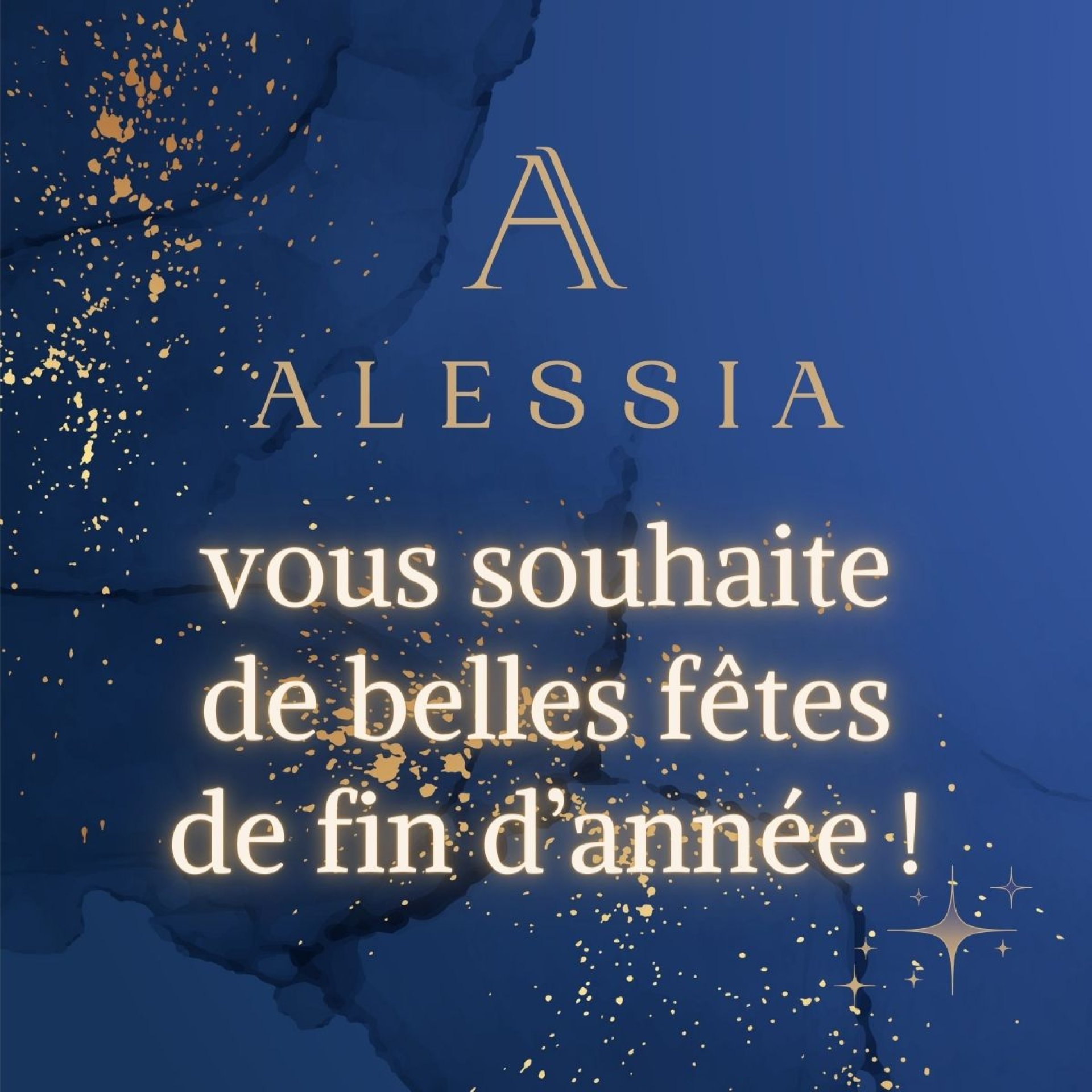 Belles fêtes de fin d'année !