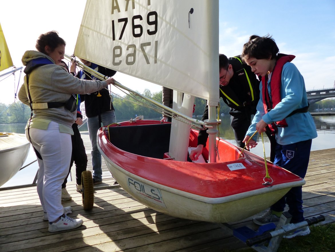 Mon handicap met les voiles