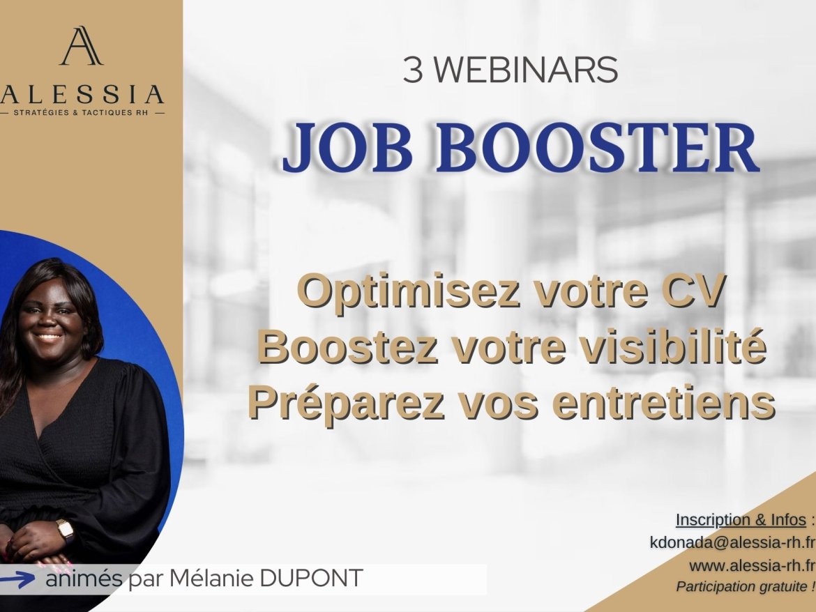 Webinars Job Booster